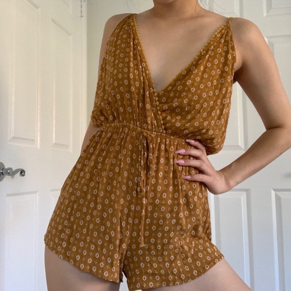 MUSTARD ROMPER